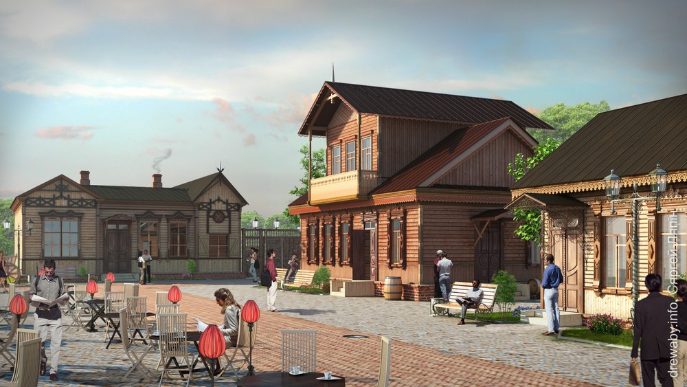 Зд рэканструкцыя ў межах канцэпцыі гомельскага скансэна